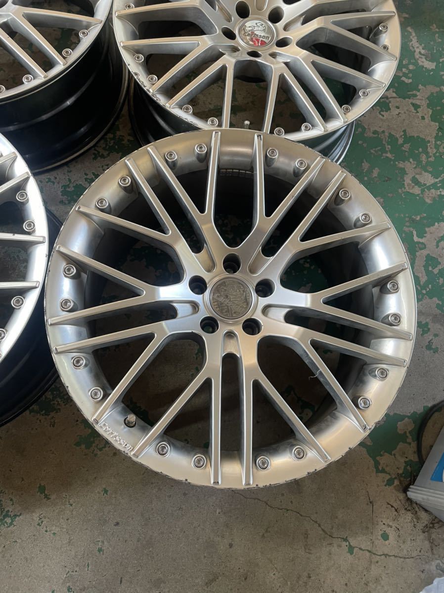  "Carlson" 1/10X Carlsson 21 -inch *9J+30 10.5J+40* Lexus *LS*LS460/LS600h*PCD120-5H* wheel *4 pcs set * prompt decision * first come, first served *