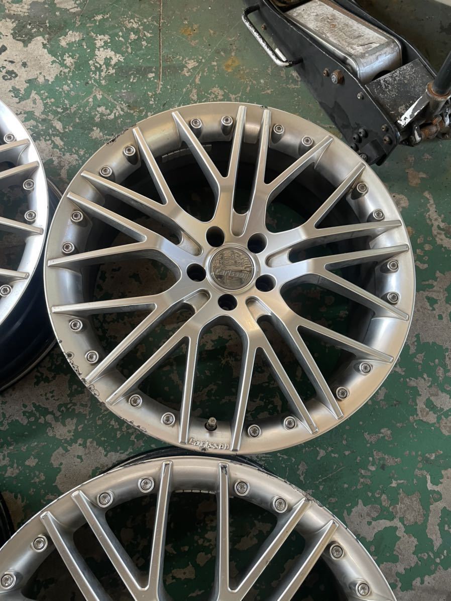  "Carlson" 1/10X Carlsson 21 -inch *9J+30 10.5J+40* Lexus *LS*LS460/LS600h*PCD120-5H* wheel *4 pcs set * prompt decision * first come, first served *