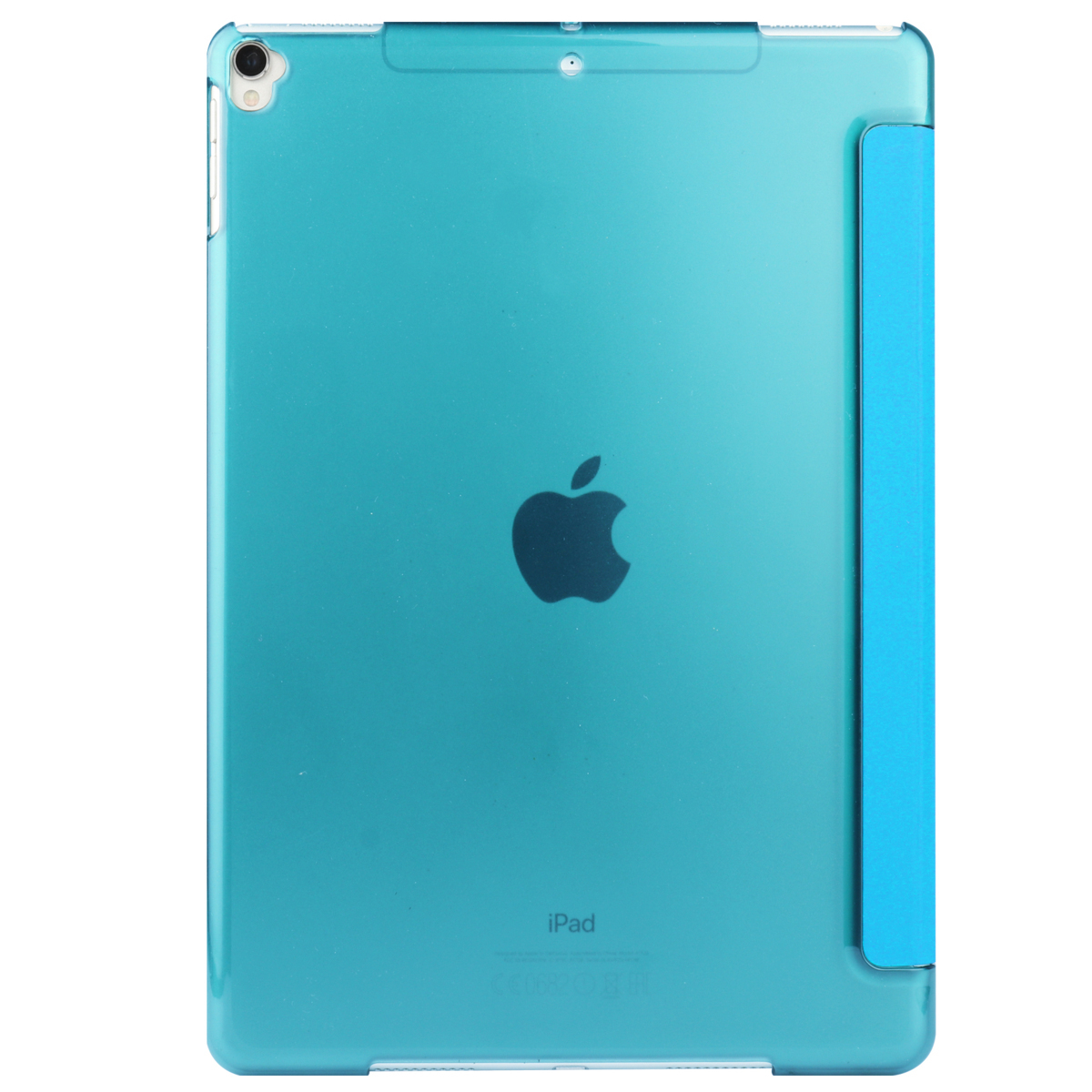 iPad ケース iPad 7/8/9世代・ Air3・ Pro (10.5inch) 兼用 三つ折スマートカバー アイパッド PUレザー シーブルーの画像3