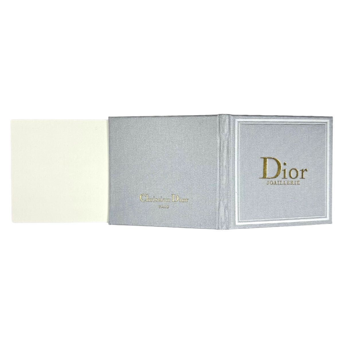 【超美品】DIOR ミミローズ ピアス WG 18k ダイヤ 0.13ct