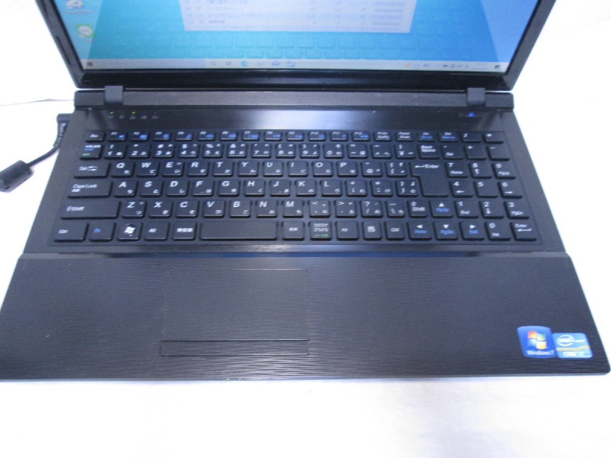 充電可UNITCOM W255HPW Core i7 2670QM 2.2GHz 16GB 500GB DVD作成
