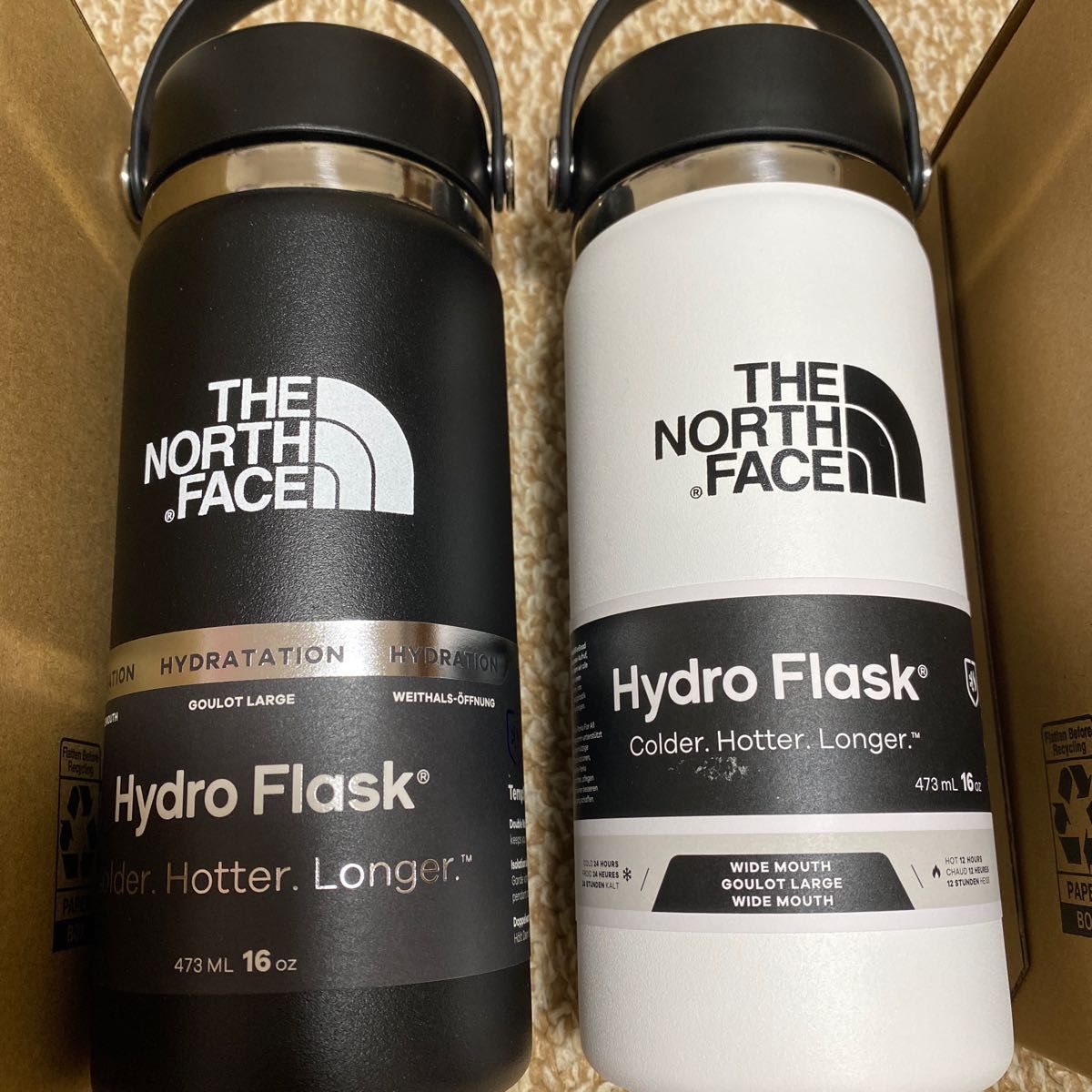 THE NORTH FACE Hydro Flask コラボ ボトル 2点