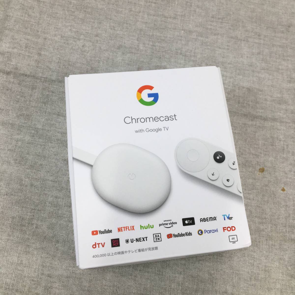 Chromecast with Google 4Kモデル TV グーグル