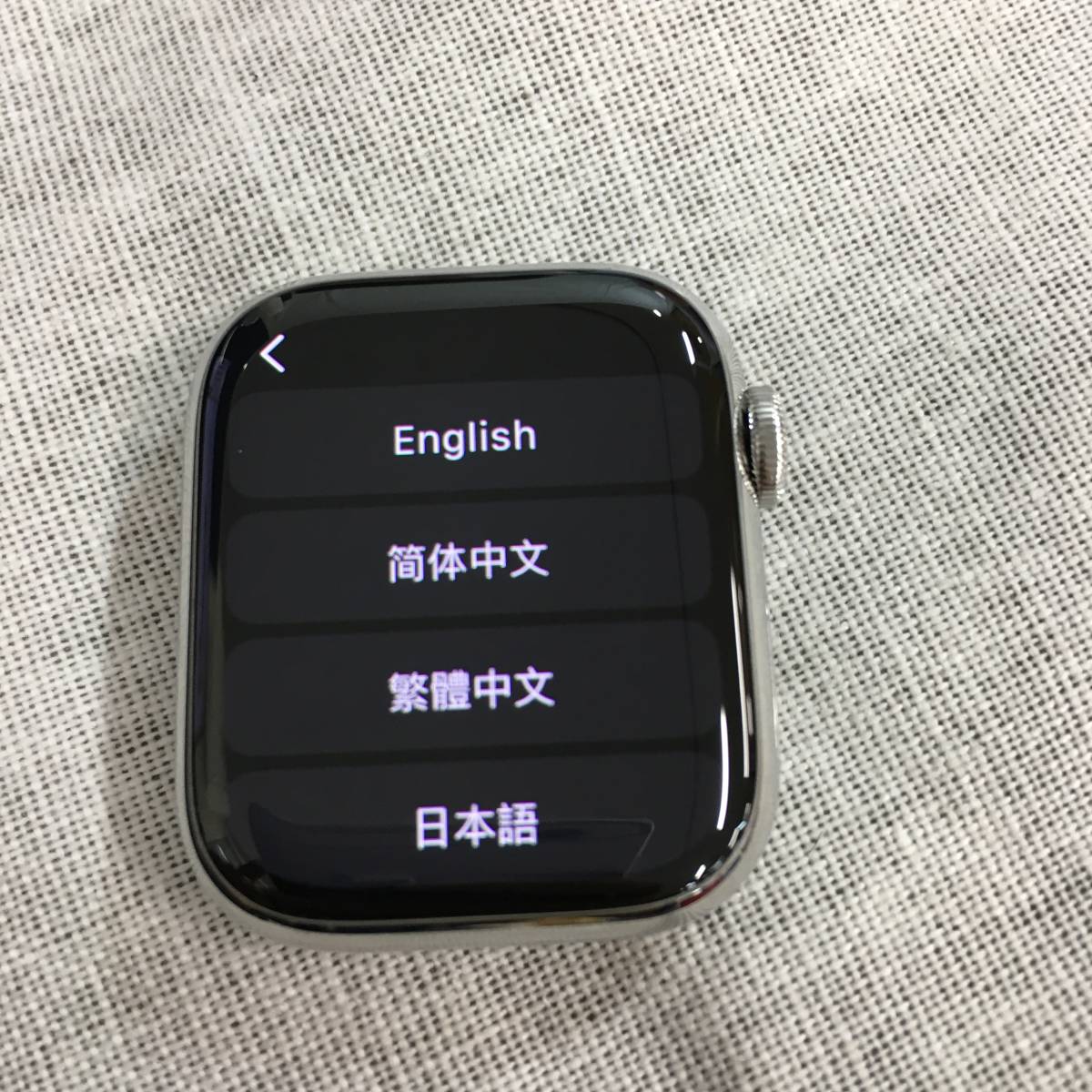 Apple Watch Series 8 GPS + Cellular ステンレススチール 41mm A2773_画像5