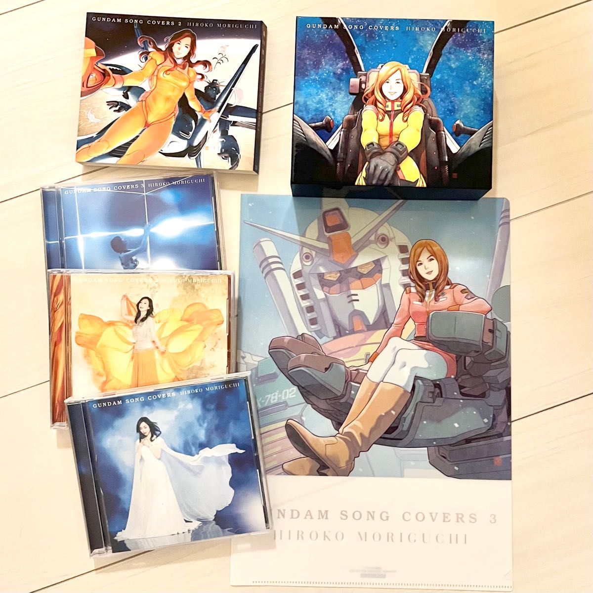 美品 森口博子 ガンダム ソング カバー 1 2 3 初回限定 【SALE