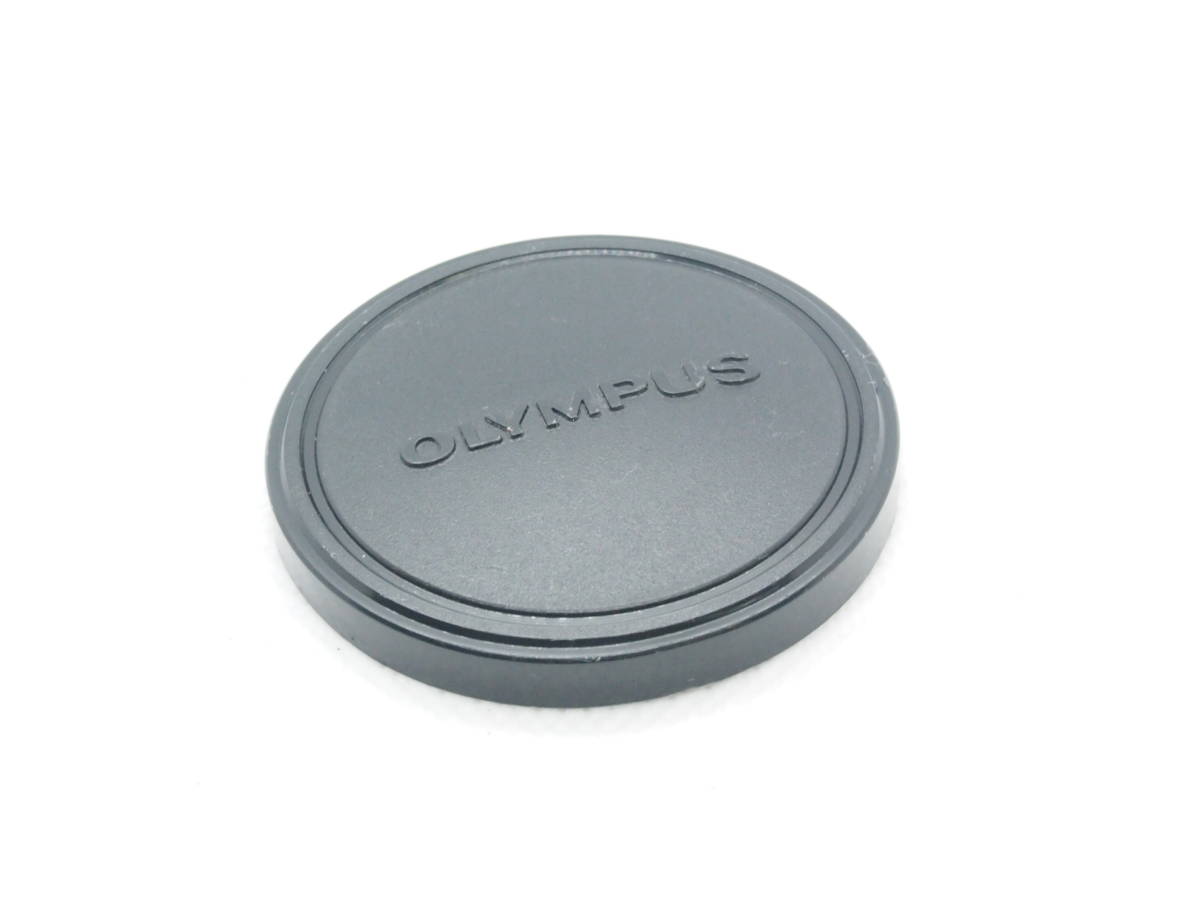 OLYMPUS オリンパス OM 純正 レンズキャップ かぶせ式 取付部内径51mm(フィルター径49mm) 「OLYMPUS」ロゴ J844_画像1