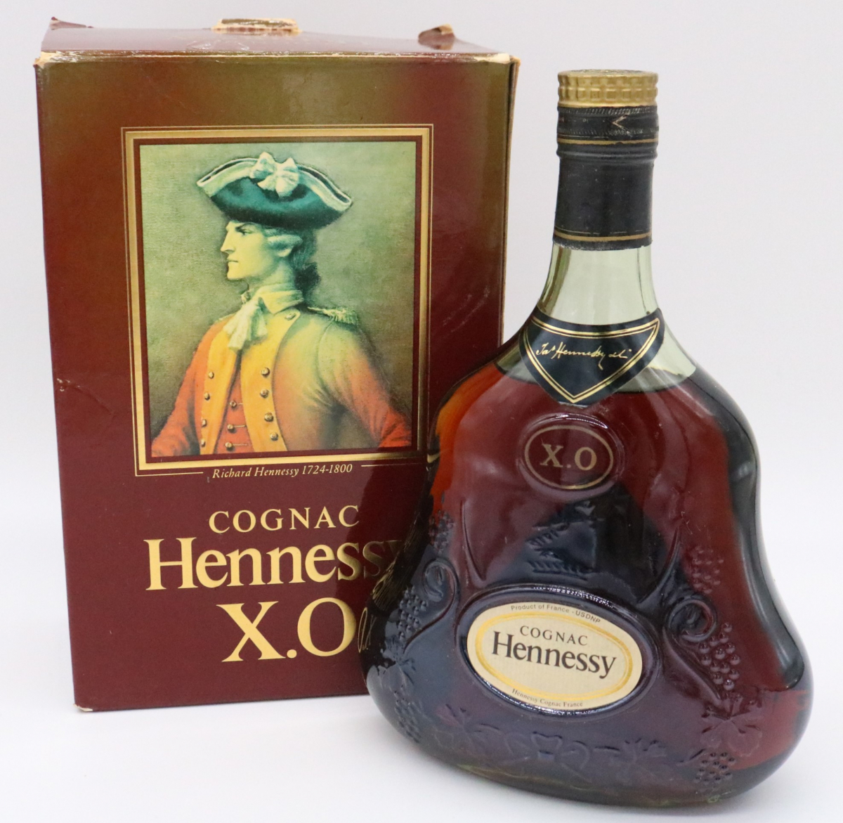 ト滝 未開栓 古酒 Hennessy ヘネシー XO コニャック 金キャップ クリア