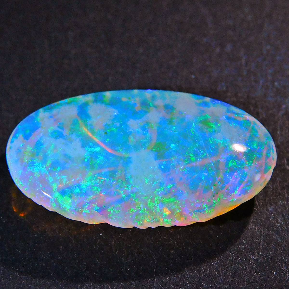 遊色抜群！！！大粒！！◆天然オパール7.31ct◆ Opal 遊色 裸石 ジュエリー　彫刻！_画像6