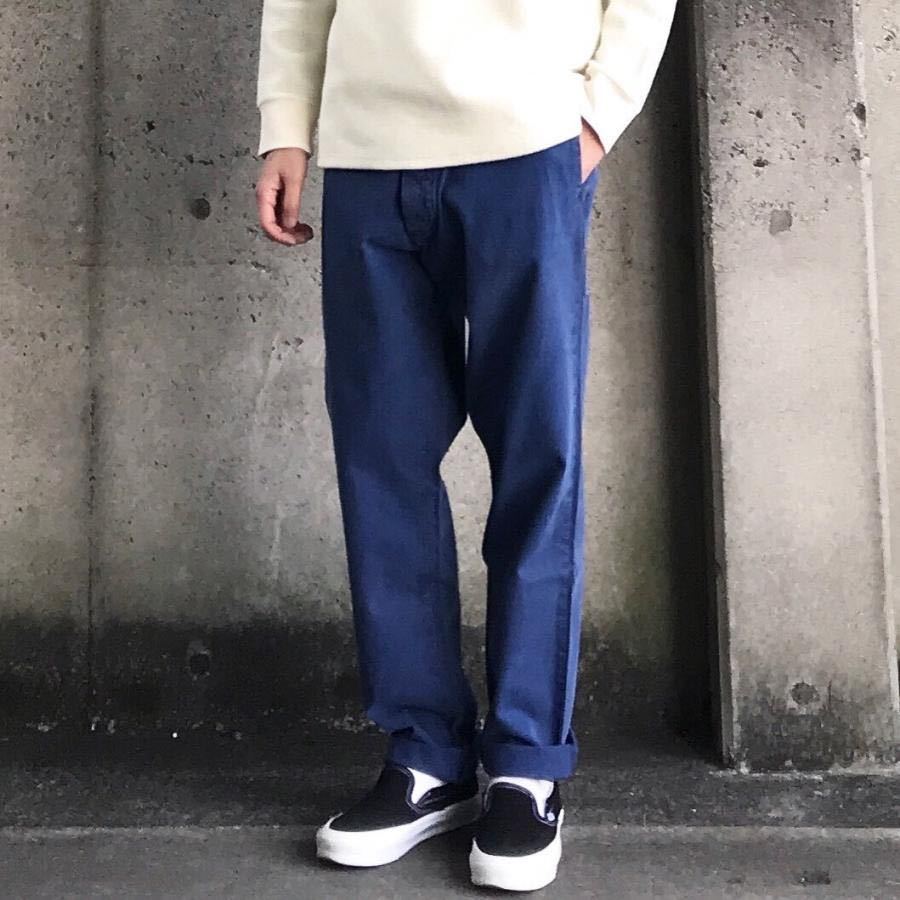 格安人気 【定価3万】NUDIE JEANS KHAKI STRAIGHT チノパン 32インチ