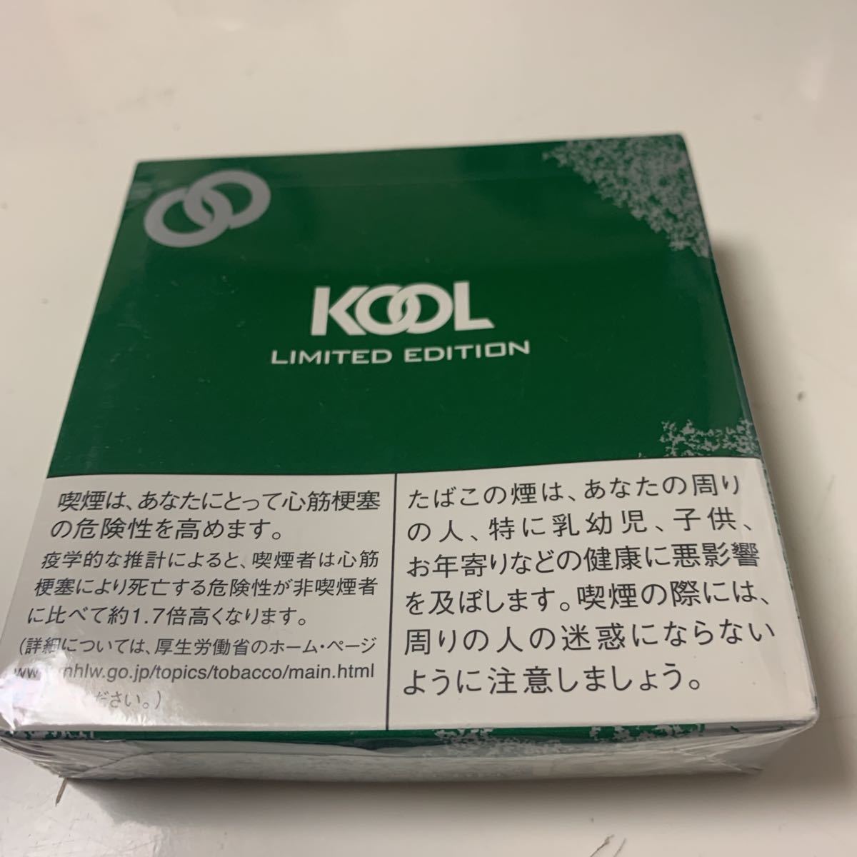  cool cigarette case can [KOOL] can case [ limited limitation * that time thing ] present condition reality goods same etc. goods delivery [ warehouse long-term keeping goods ] collection emission 