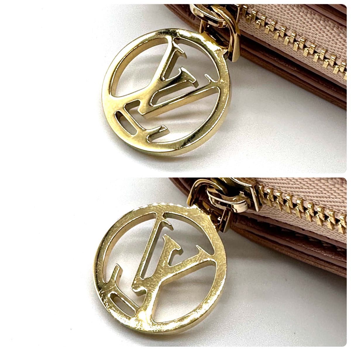 LOUIS VUITTON ルイヴィトン モノグラム ポルトフォイユ・ルー ローズ