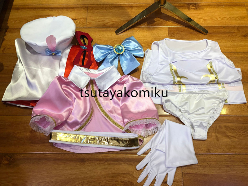 高品質 新作 実物撮影！美熟女仮面オーロラ コスプレ衣装 風 靴と道具とウィッグ 別売り_画像6