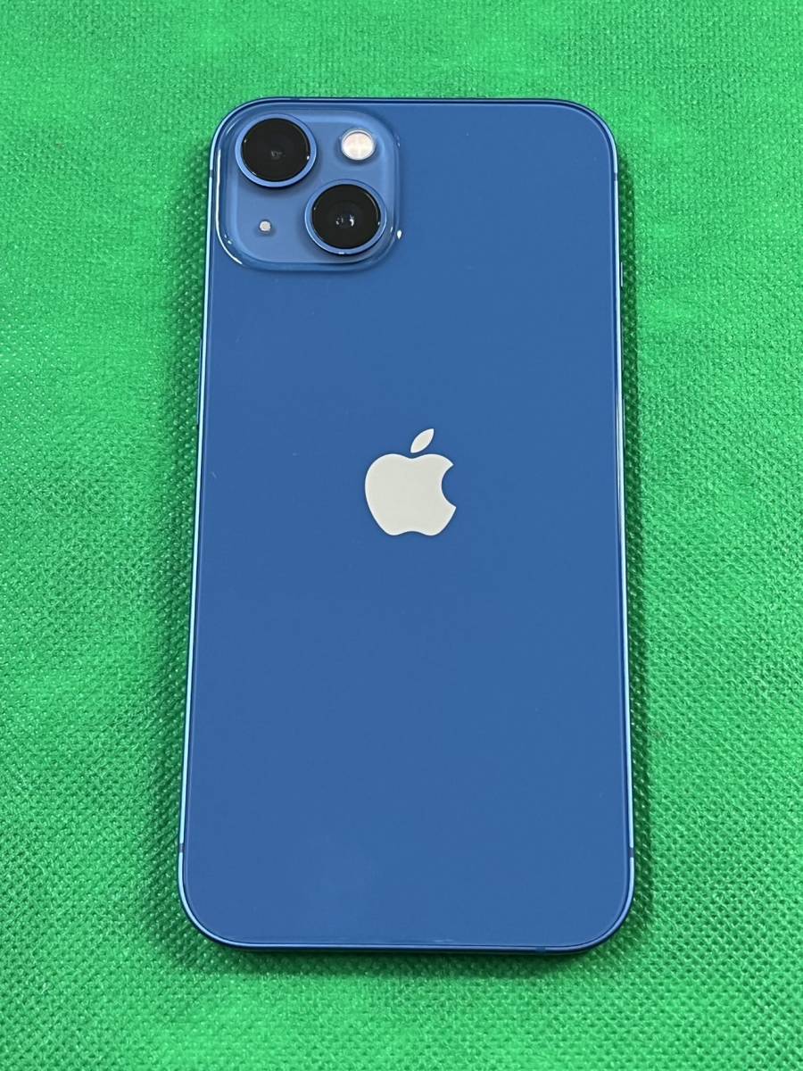 正規品格安】 ヤフオク! - 中古 SIMフリー iPhone 13 128GB ブルー
