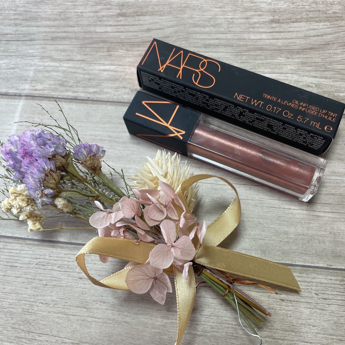 *NARS/na-z* oil in fuse drip tinto Glo slip tinto1147 REEF