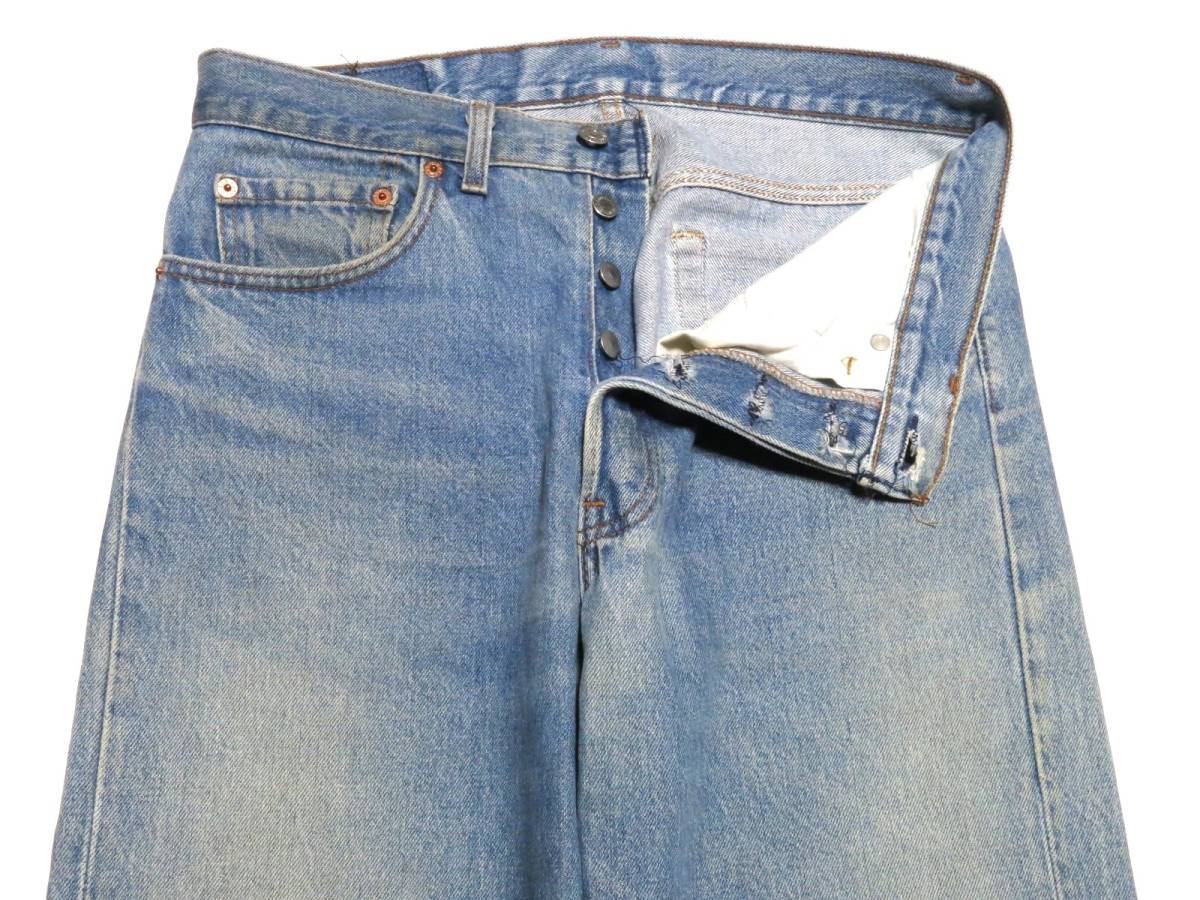 米国製　Levi's　リーバイス　デニムパンツ501XX　ボタン裏546　W33（W実寸約82cm）　※実寸W32相当　　（出品番号953）_画像4