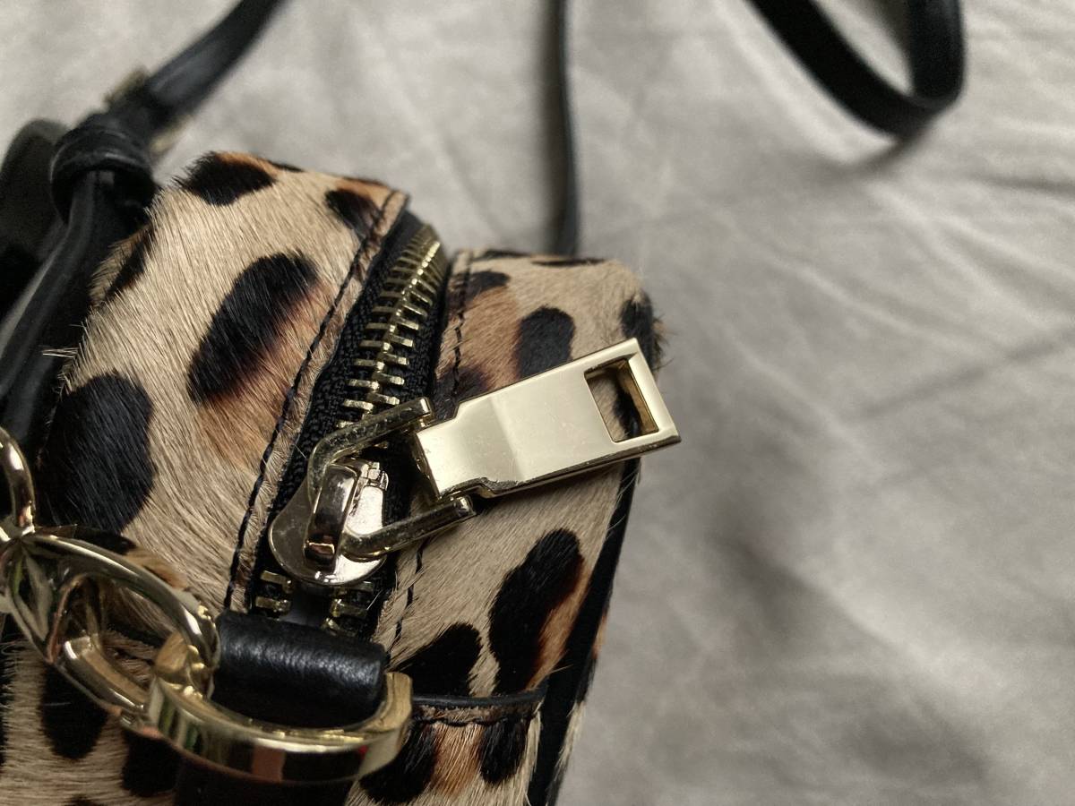 美品 メゾンドリーファー MAISON DE REEFUR 2WAY ハラコ レザー