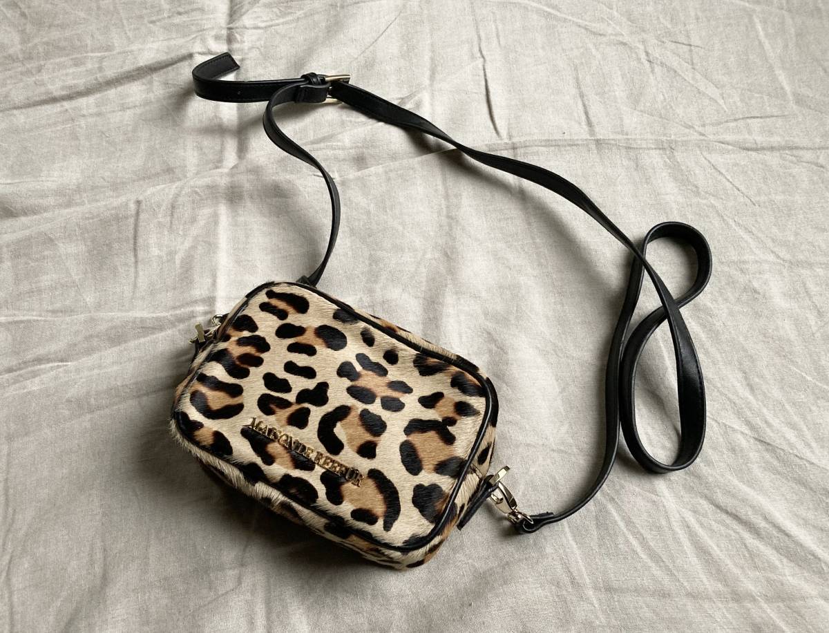 美品 メゾンドリーファー MAISON DE REEFUR 2WAY ハラコ レザー