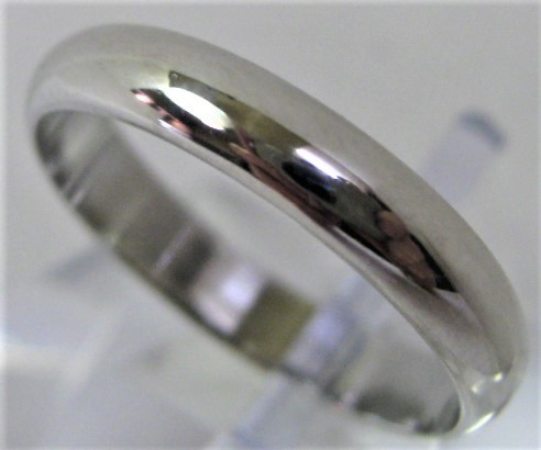 【東京 谷中 質屋おぢさん】プラチナ 甲丸 マリッジ リング 結婚指輪 サイズ #13 男女兼用