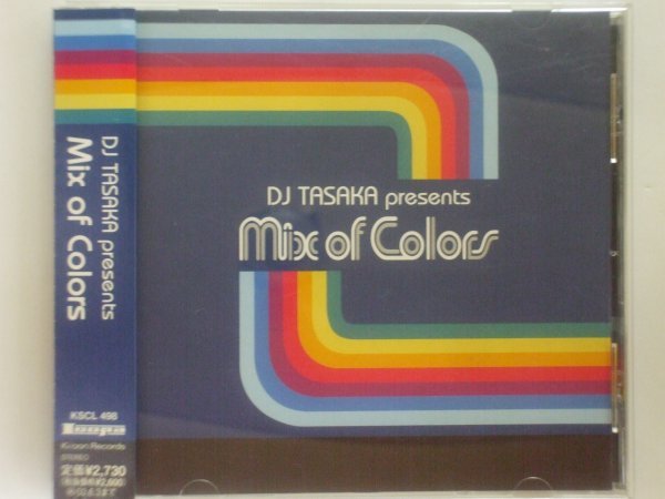 即決□MIX-CD / Mix Of Colors mixed by DJ Tasaka□帯付き・Octave One・Alter Ego・Man Parrish□2,500円以上の落札で送料無料!!_画像1