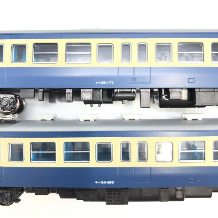 【中古】車両違い)115系800番台横須賀色4両基本セット[240069119698]_画像4