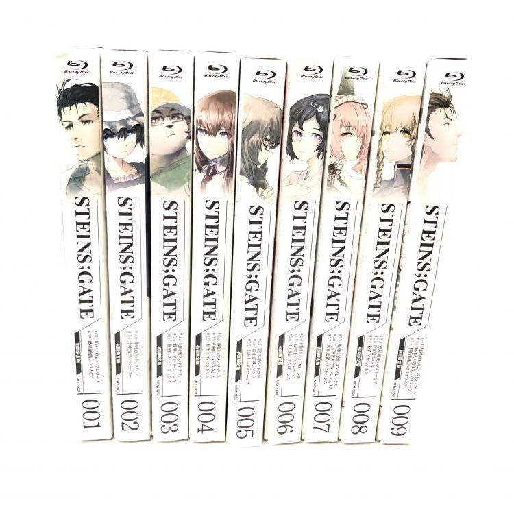 【中古】BD版/STEINS;GATE(シュタインズ・ゲート) 全9巻セット (初回限定版) 特典完備＆国内正規品!![240069129657]_画像3