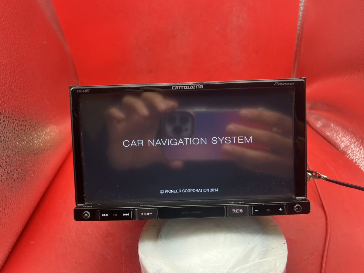 即決☆Pioneer カロッツェリア 楽ナビ AVIC-RZ09 2014地図/フルセグTV