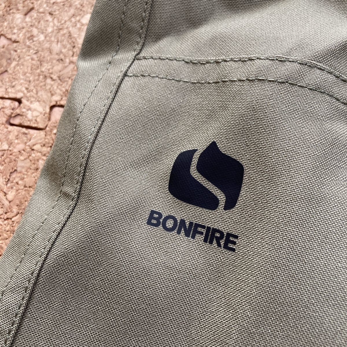 【未使用】BONFIRE ボンファイアー　スノーボードウェア　パンツ　スノボウェア スノボー スキー　Lサイズ メンズ　オリーブ　