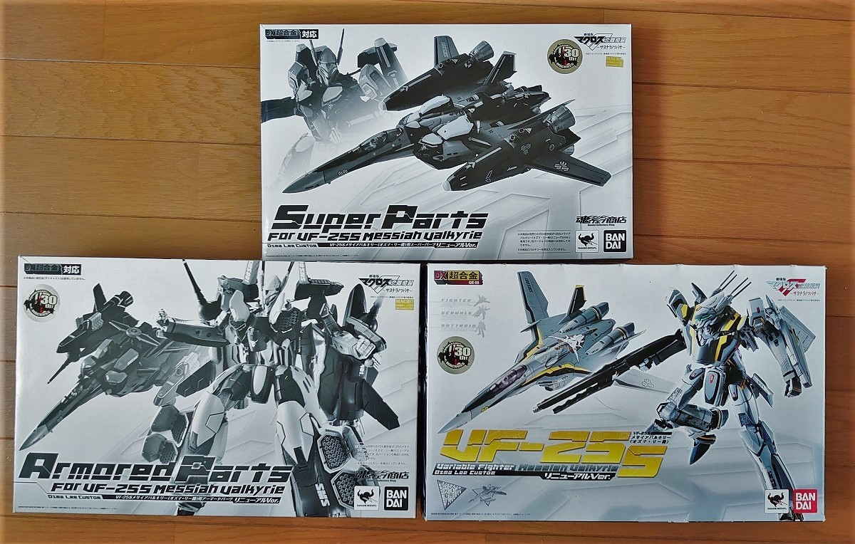 状態良好 DX超合金 VF-25S メサイアバルキリー オズマ・リー機