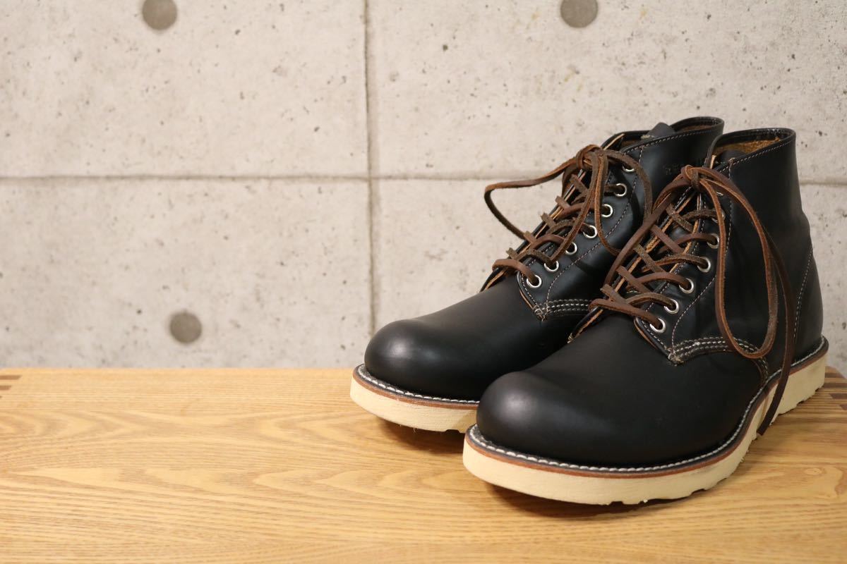 廃盤希少 RED WING Classic Round No.9870 9.5D-