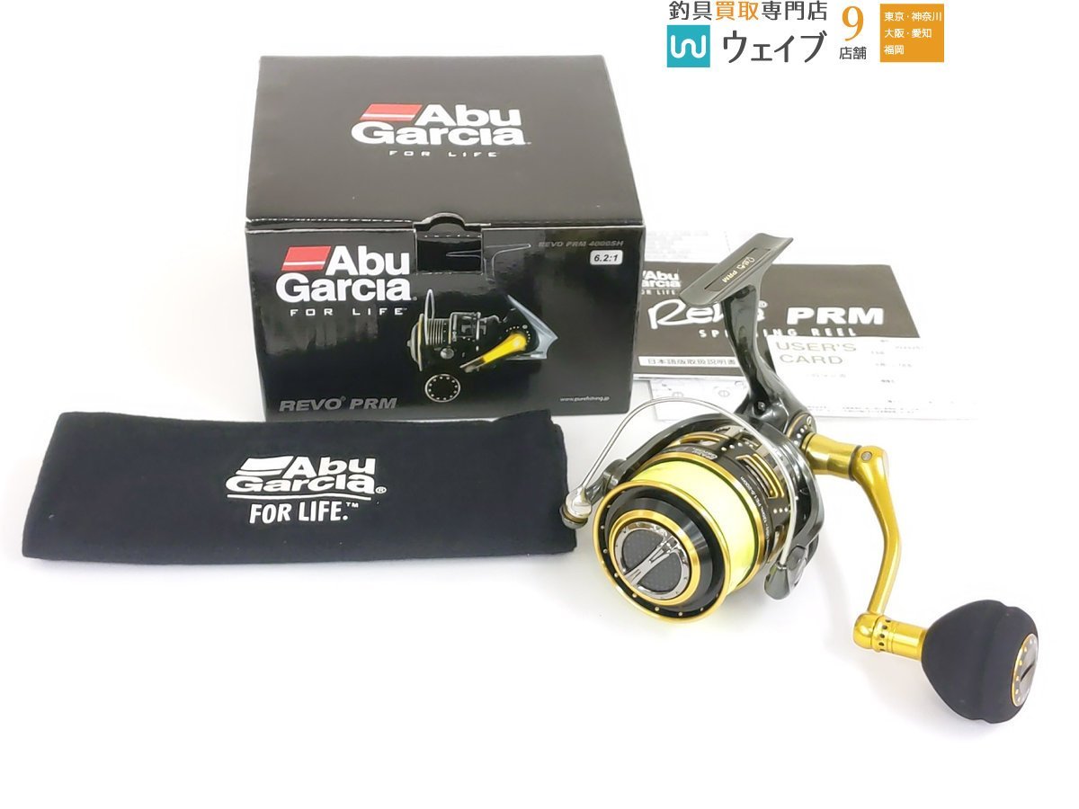 美品】AbuGarcia アブガルシア REVO PRM 4000SH-