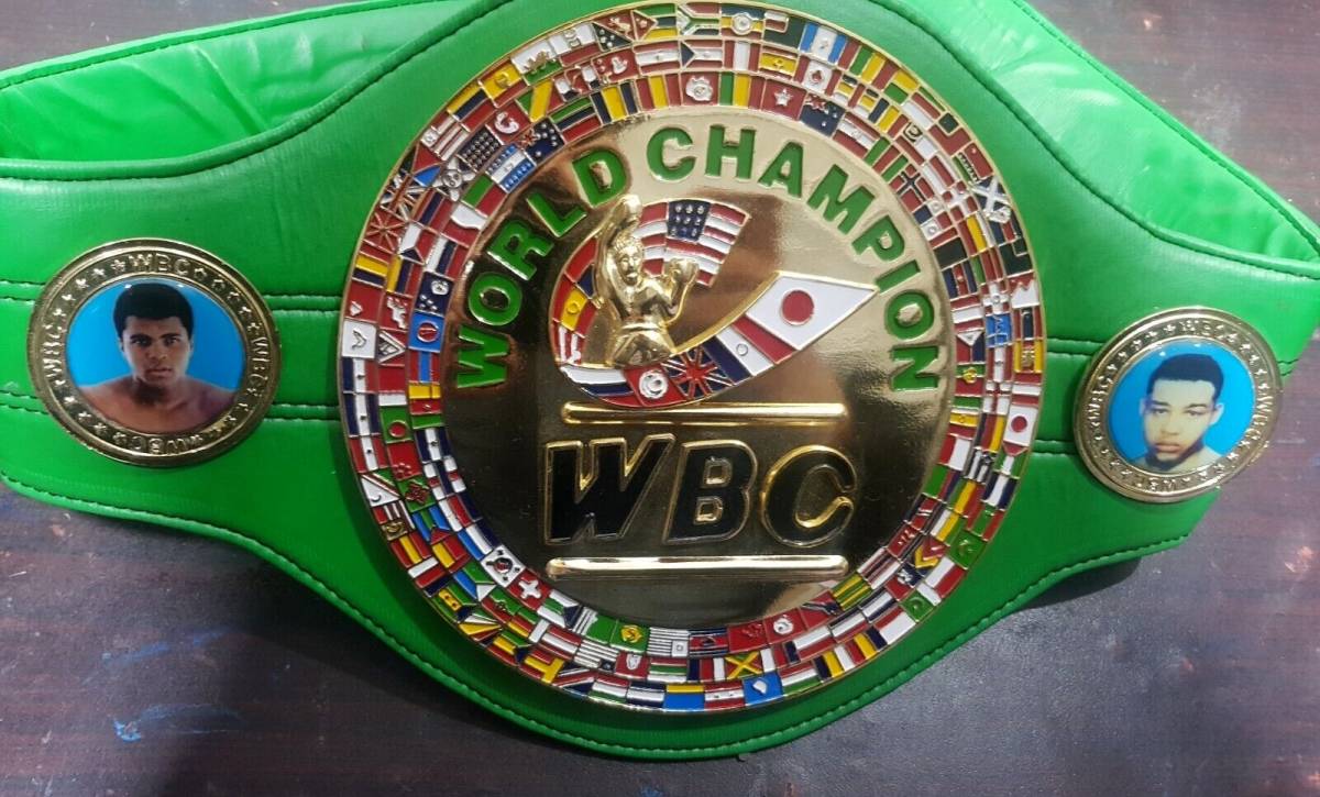 海外　限定品　送料込み ボクシング　WBC チャンピオン　優勝　ベルト　高品質　フルサイズ_画像1