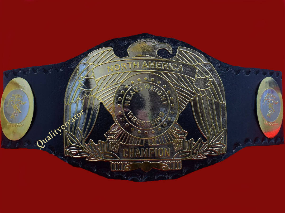 海外　限定品　送料込み IWA North America Heavyweight Wrestling Championship チャンピオン　優勝　ベルト　高品質　レプリカ 2_画像2