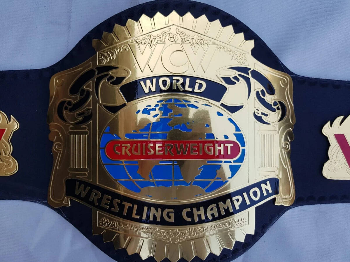 海外　限定品　送料込み プロレス　WCW World Hard Core Wrestling チャンピオン 優勝　ベルト　高品質　レプリカ 9_画像1