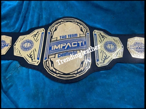 海外　限定品　送料込み インパクト・レスリング TNA IMPACT TAG TEAM チャンピオン　優勝　ベルト　高品質　レプリカ 2_画像1
