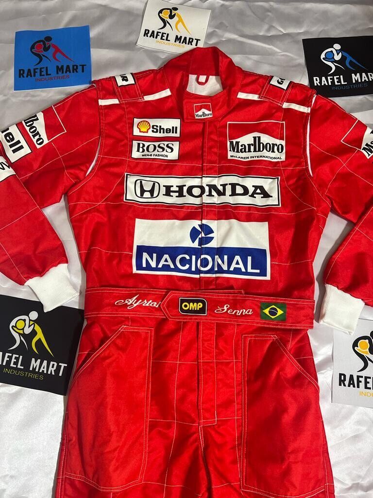 海外　限定品　送料込み　アイルトン・セナ　Ayrton Senna　 レーシングスーツ　サイズ各種 15