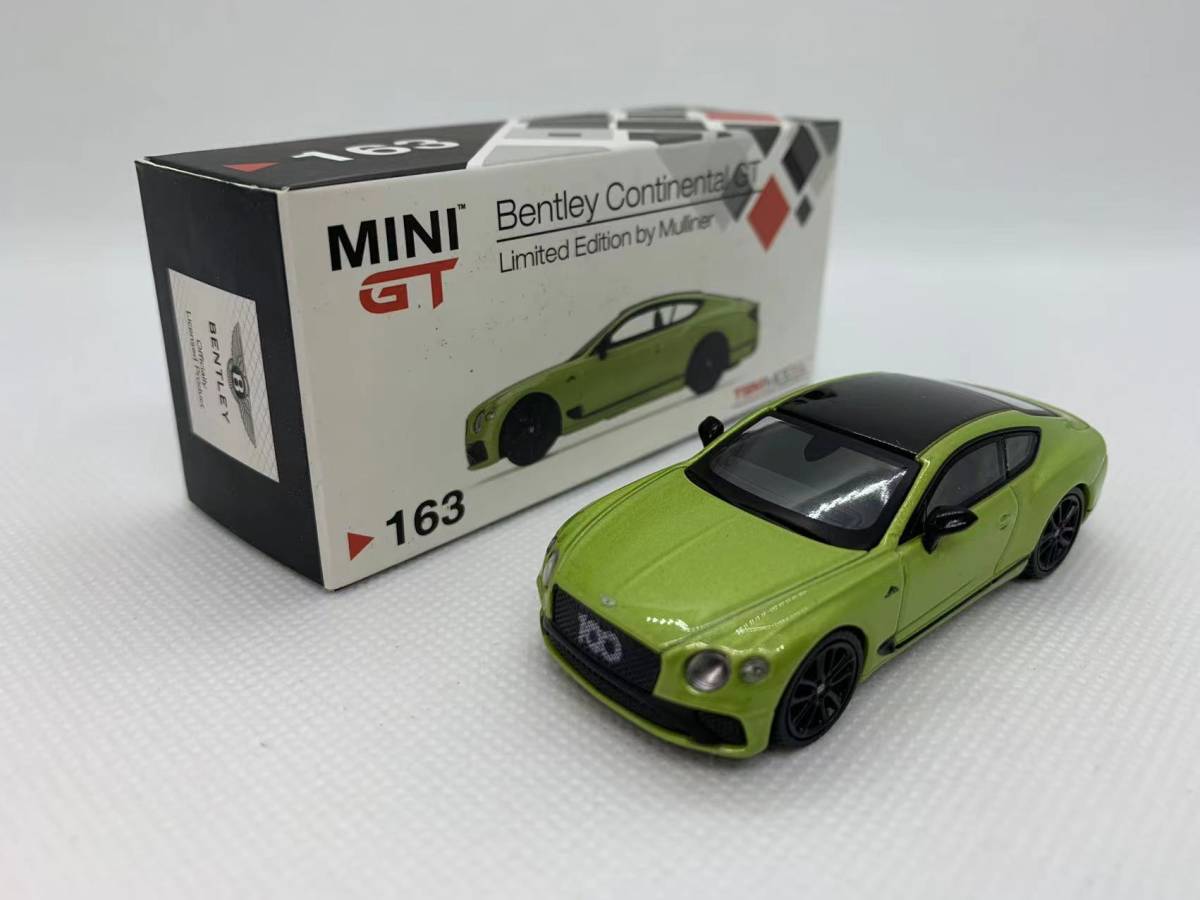 TSM 1/64 ベントレー MINIGT Bentley Continentlal GT Limited Edition by Mulliner LHD NO.163 J04-R-114_画像1