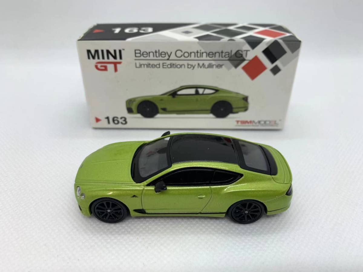 TSM 1/64 ベントレー MINIGT Bentley Continentlal GT Limited Edition by Mulliner LHD NO.163 J04-R-114_画像2