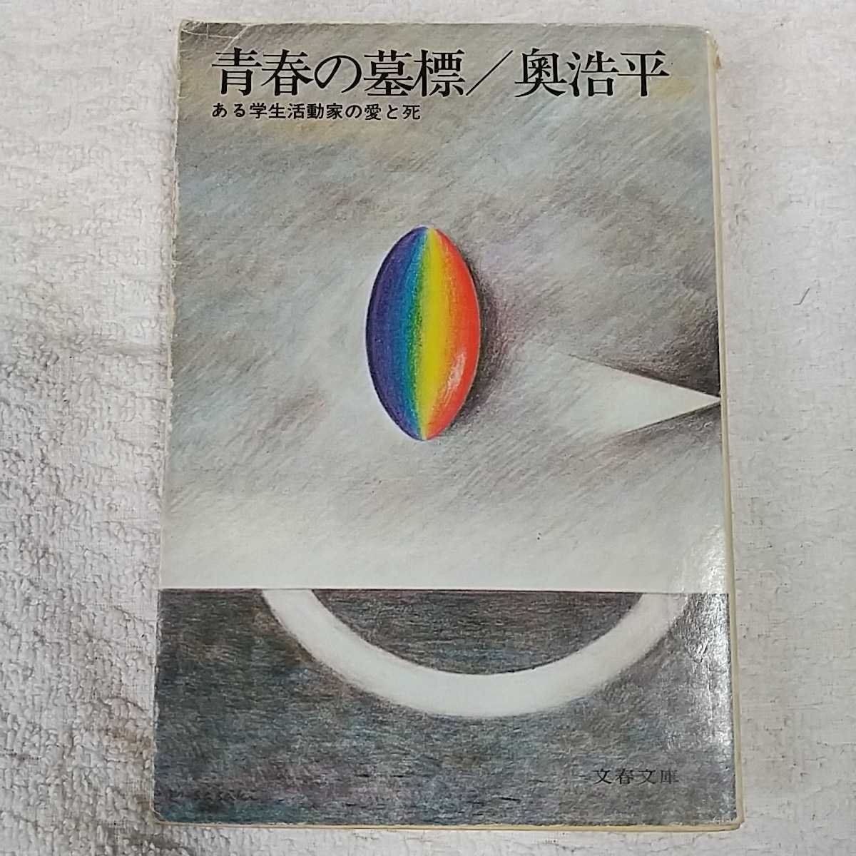 青春の墓標 ある学生活動家の愛と死 (文春文庫) 奥 浩平 訳あり ジャンク_画像1