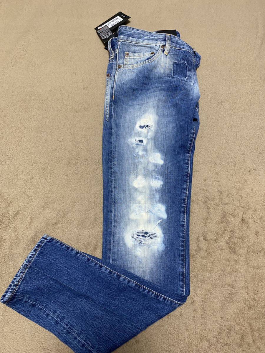 Dsquared2 ディースクエアードサイズ46 ダメージデニム 新品未使用