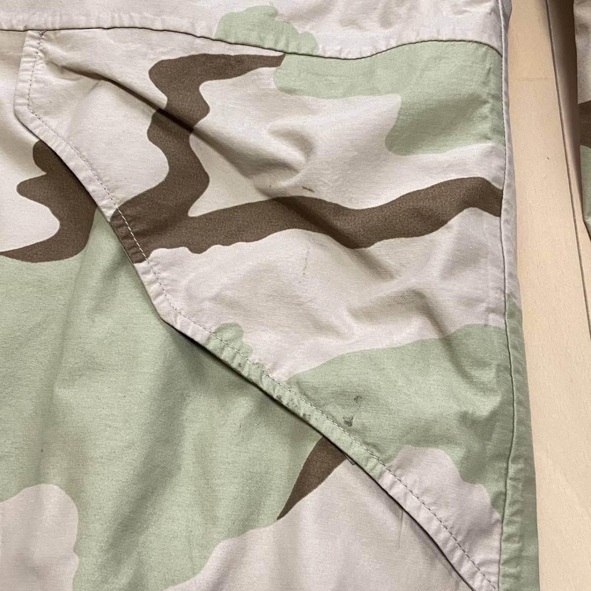 00s 米軍実物 US ARMY ECWCS 3Cデザートカモ GORE-TEX ゴアテックス パーカー Large- Regular 迷彩 2004年製 ミリタリー ジャケット