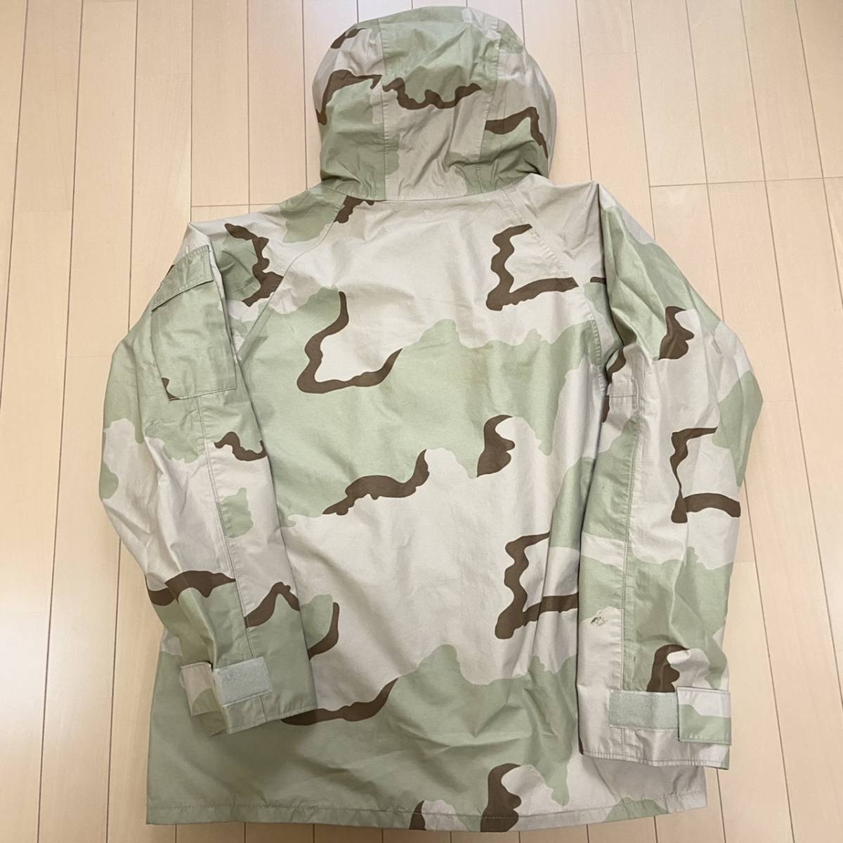 00s 米軍実物 US ARMY ECWCS 3Cデザートカモ GORE-TEX ゴアテックス パーカー Large- Regular 迷彩 2004年製 ミリタリー ジャケット