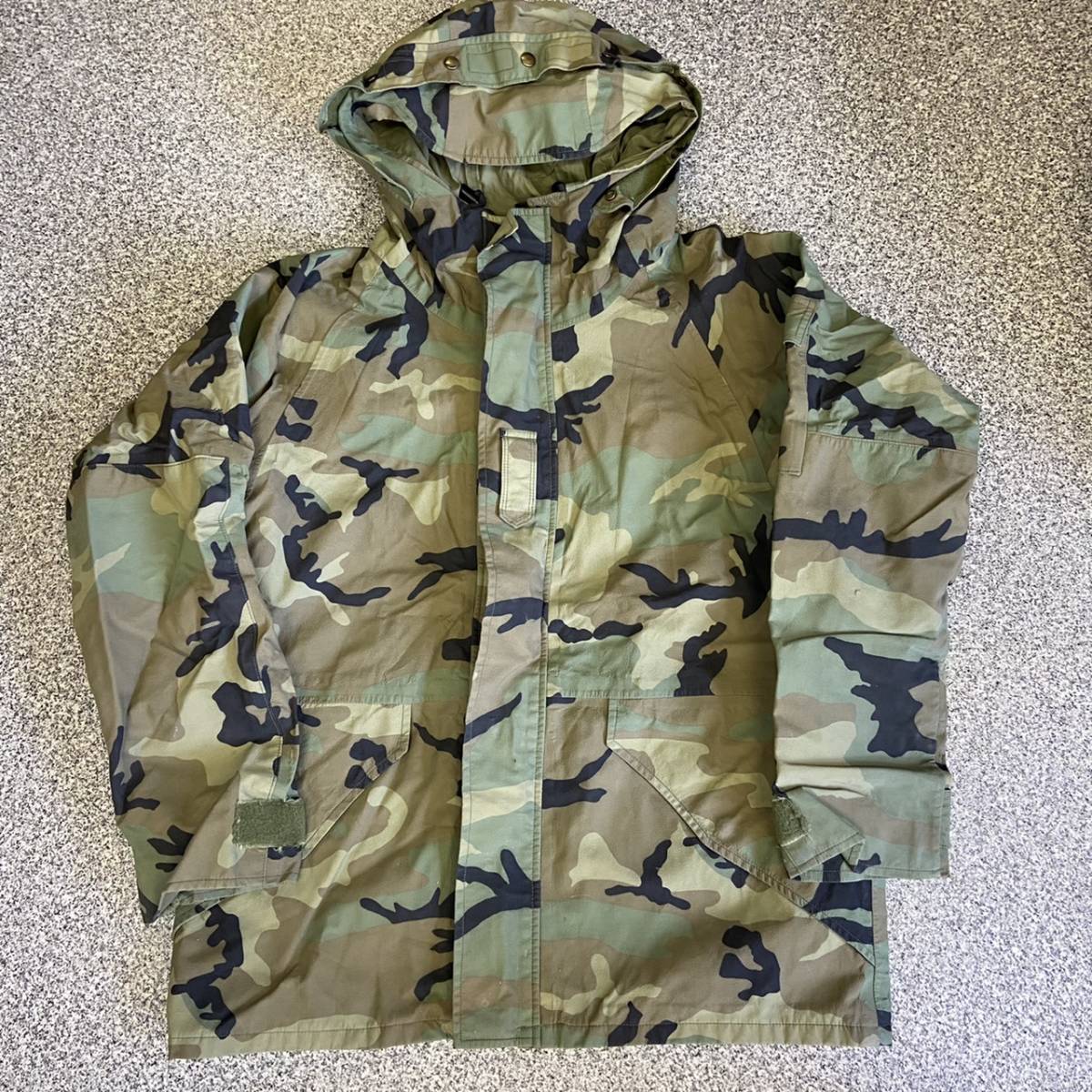 あす楽 1996年製 米軍 US ARMY ECWCS GEN1 ウッドランドカモ GORE-TEX