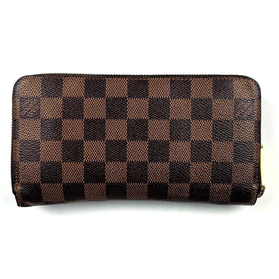 極美品】LOUIS VUITTON ルイヴィトン 長財布 ダミエ ジッピー