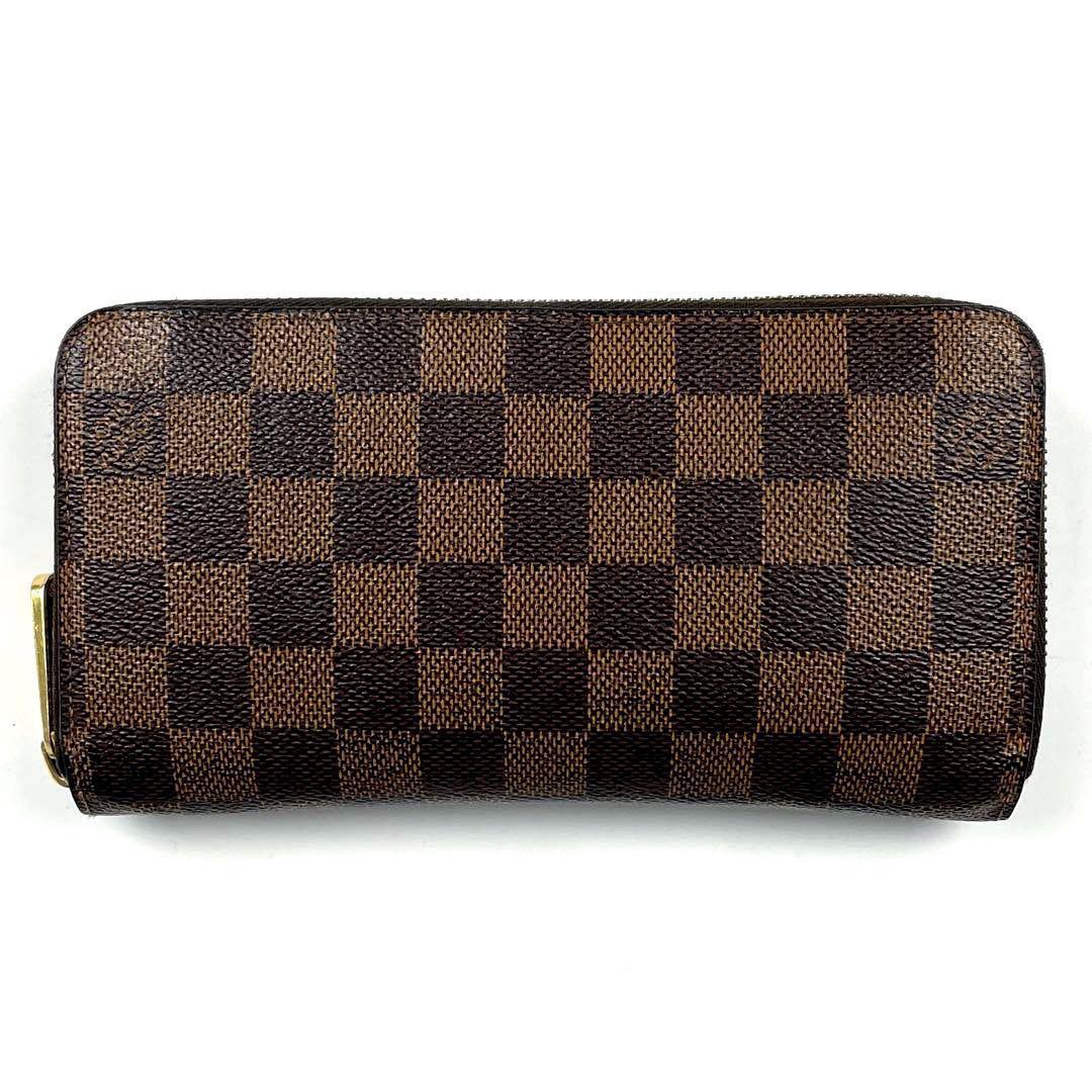 極美品】LOUIS VUITTON ルイヴィトン 長財布 ダミエ ジッピー