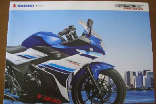 スズキ　GSX250R　2017/3版　8ページ　美品