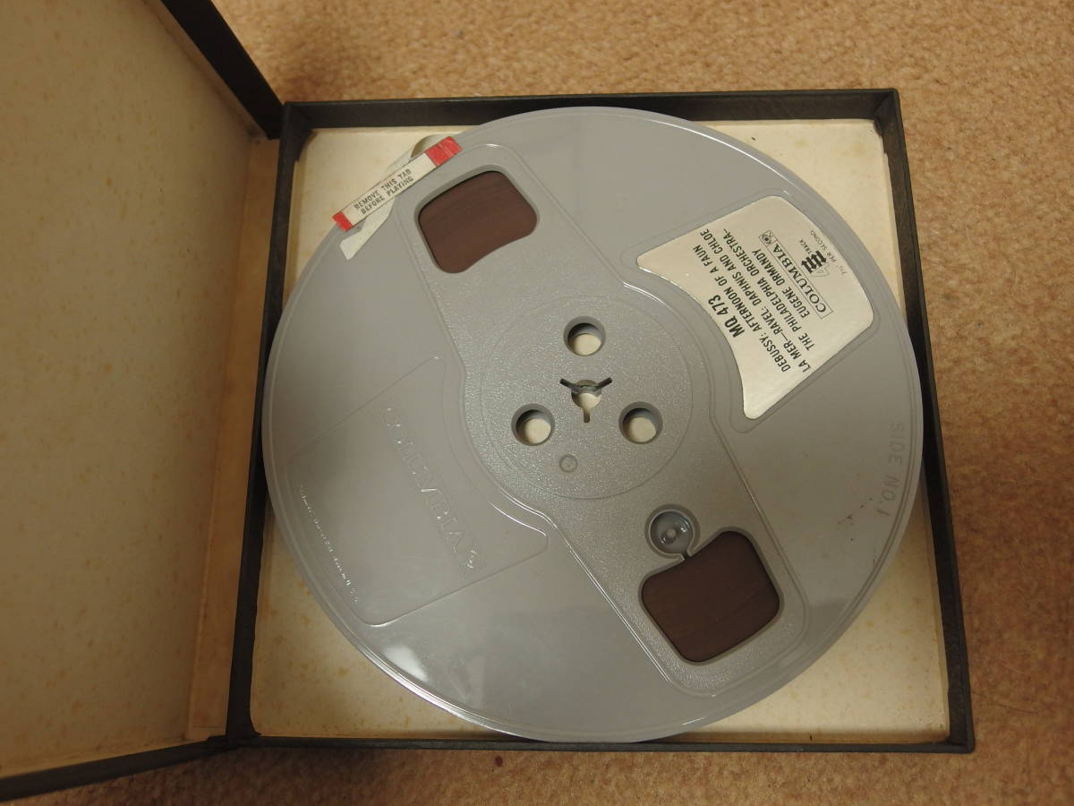 retro open reel music tape filler Delphi e a reverberation comfort .: Real  Yahoo auction salling