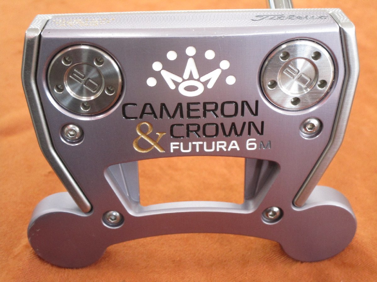 ■ スコッティキャメロン SC CAMERON&CROWN FUTURA 6M 2017 中古 パター SCOTTY CAMERON クラウン フューチュラ ■_画像1