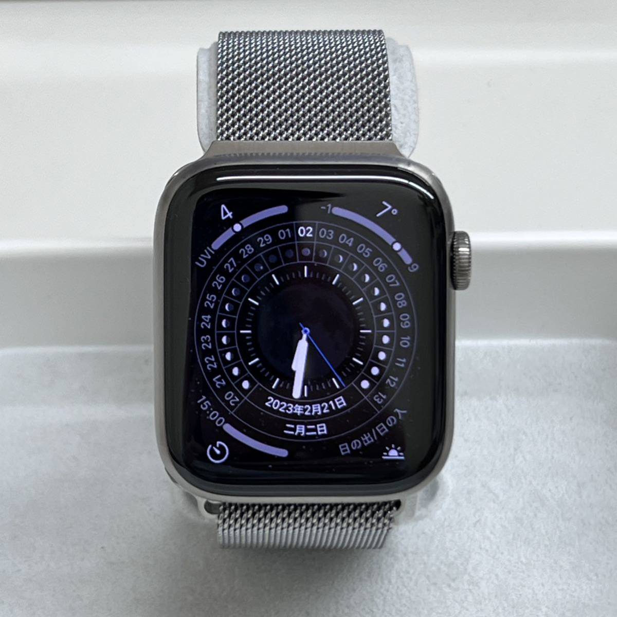 オンライン安い W864 Apple Watch 6 ステンレススチール40mm www.esn