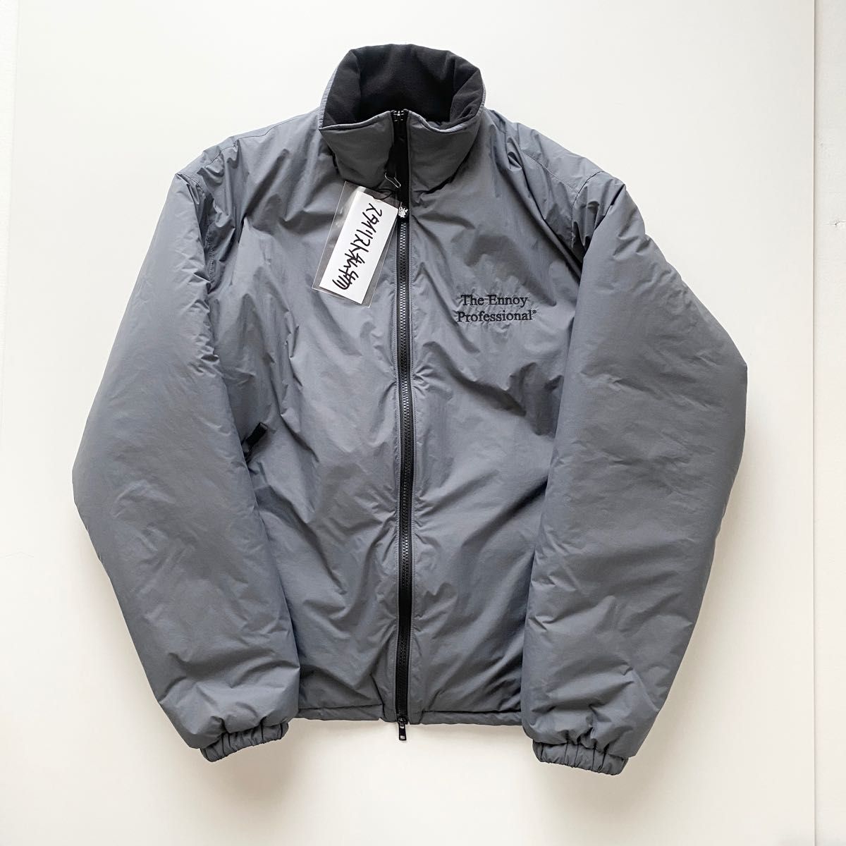 ENNOY NYLON PADDED JACKET スタイリスト私物 Gray エンノイ 中綿