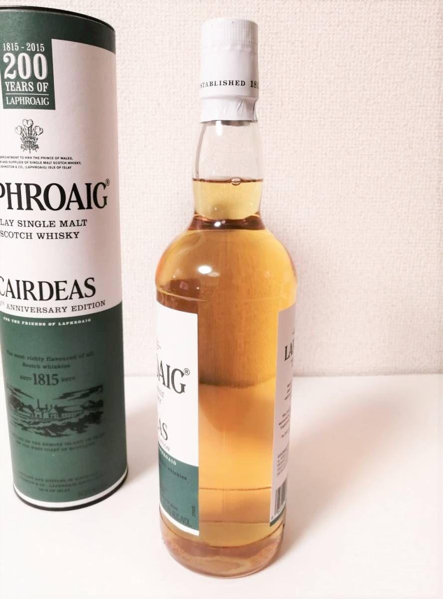 LAPHROAIG ラフロイグ CAIRDEAS カーディス 200周年記念ボトル 750ml